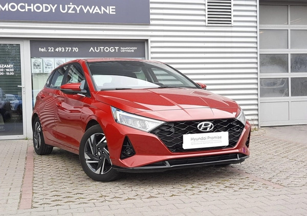 Hyundai i20 cena 69900 przebieg: 44258, rok produkcji 2022 z Kalisz małe 466